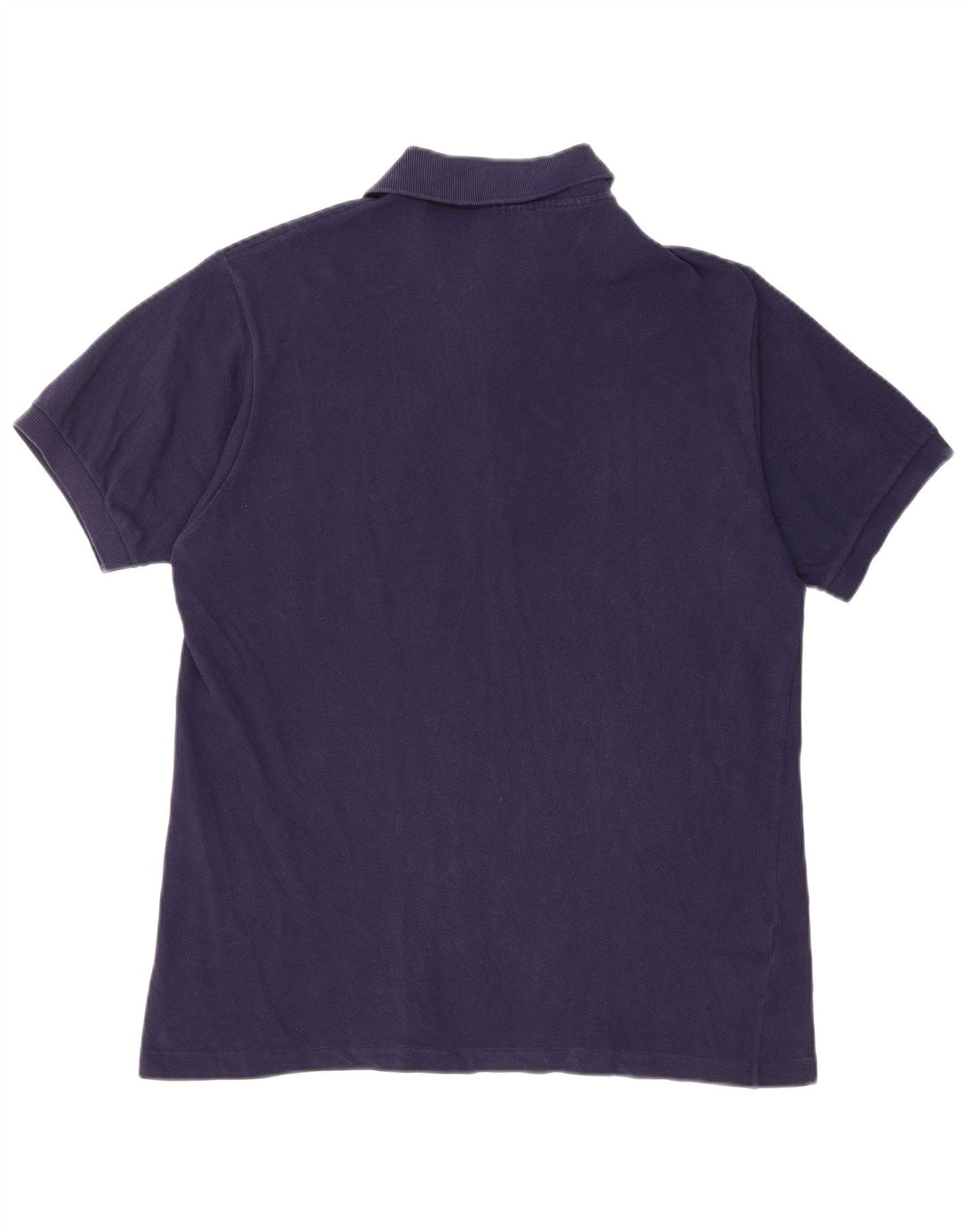 LACOSTE Mens Polo Shirt Size 4 Medium Navy Blue Cotton