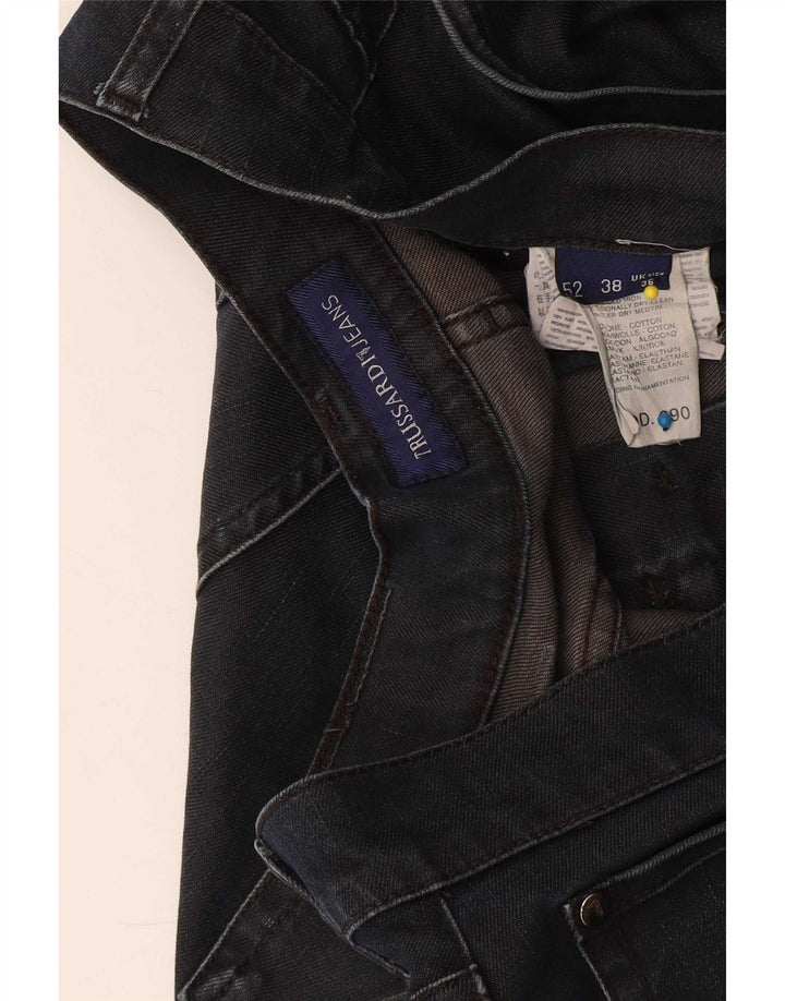 Trussardi Straight Jeans til mænd W38 L29 Marineblå Bomuld