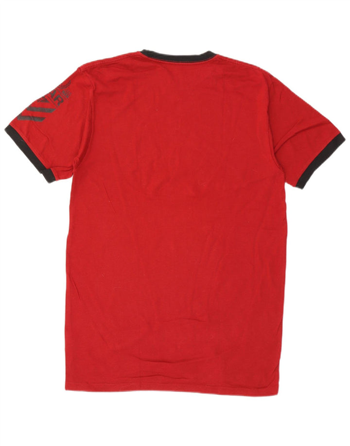 HARD ROCK CAFE Mens Munich Graphic T-Shirt Top Medium Red Cotton