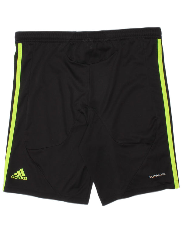Adidas Boys Chelsea FC Grafiske sportsshorts 11-12 år Sort polyester