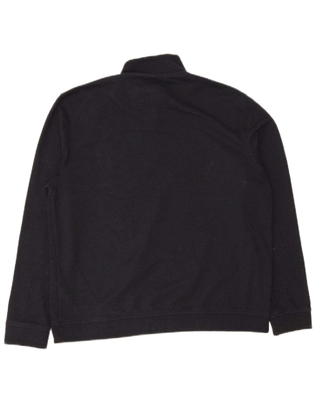Ted Baker Herre Zip Neck Jumper Sweater Størrelse 6 2XL Navy Blue