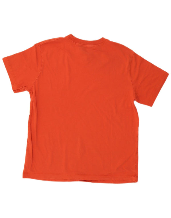 Nike Herre Loose Fit T-Shirt Top XS Orange Bomuld