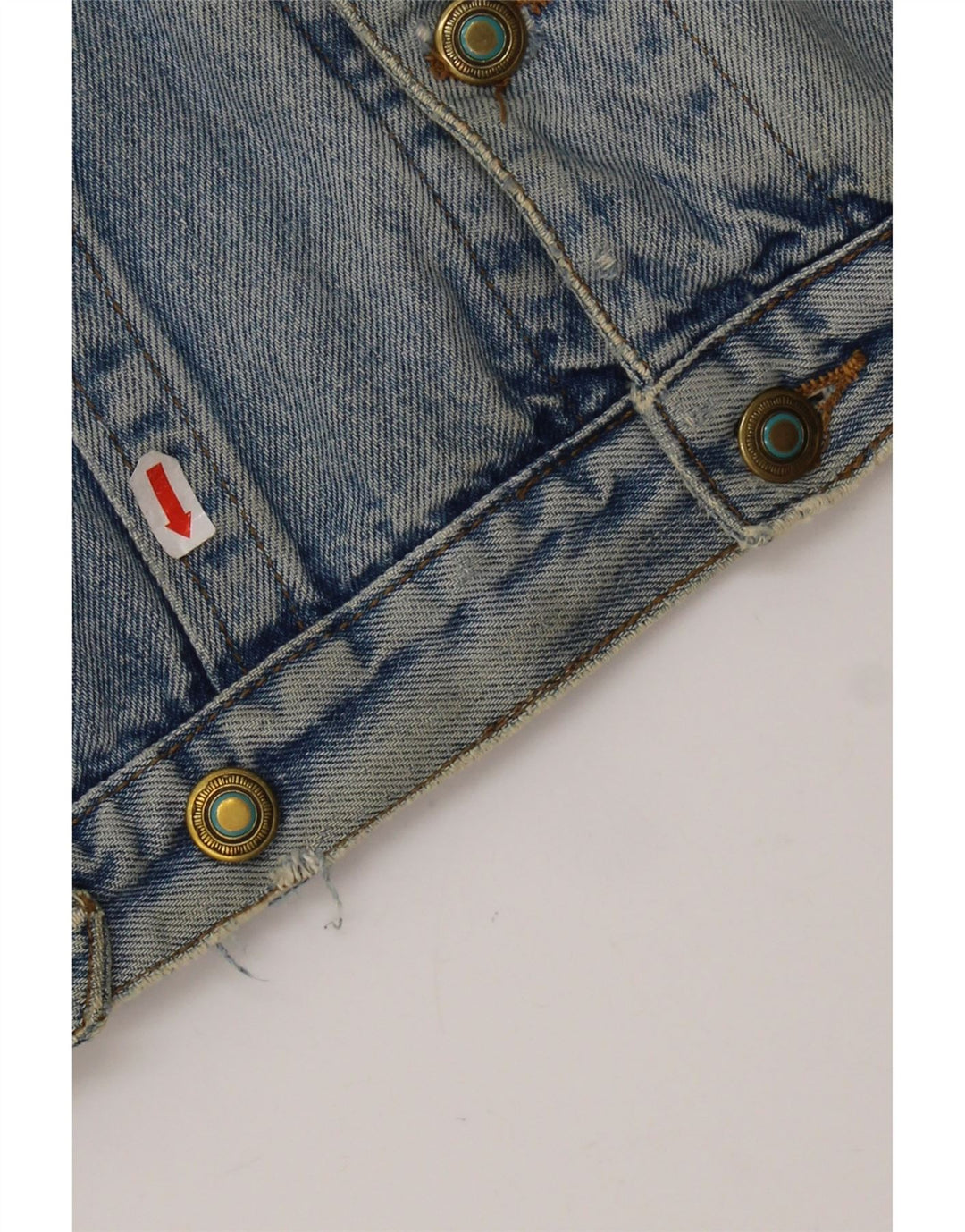 JEP'S Dame Oversized denimjakke UK 10 Small Blue Cotton