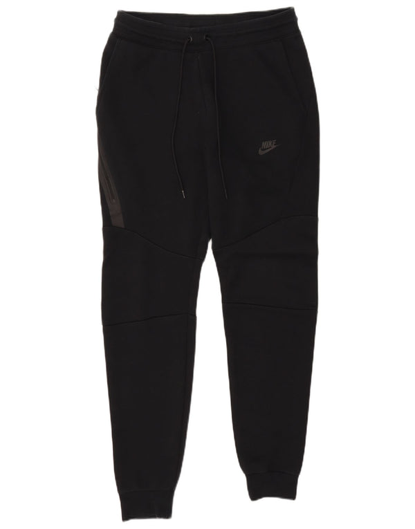 Nike Træningsdragt bukser til mænd Joggers Small Black Colourblock Bomuld