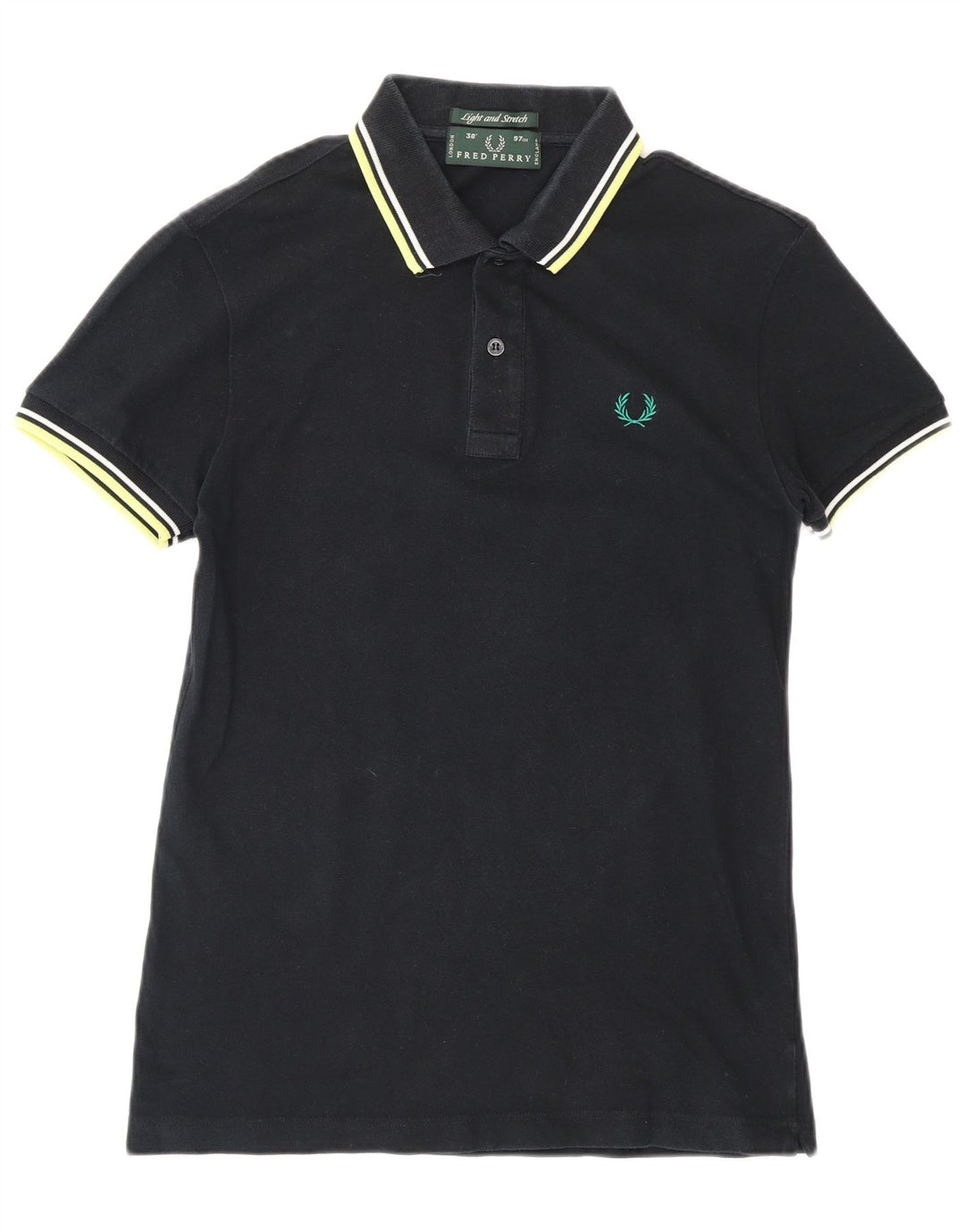 FRED PERRY Poloshirt til mænd Lille sort bomuld