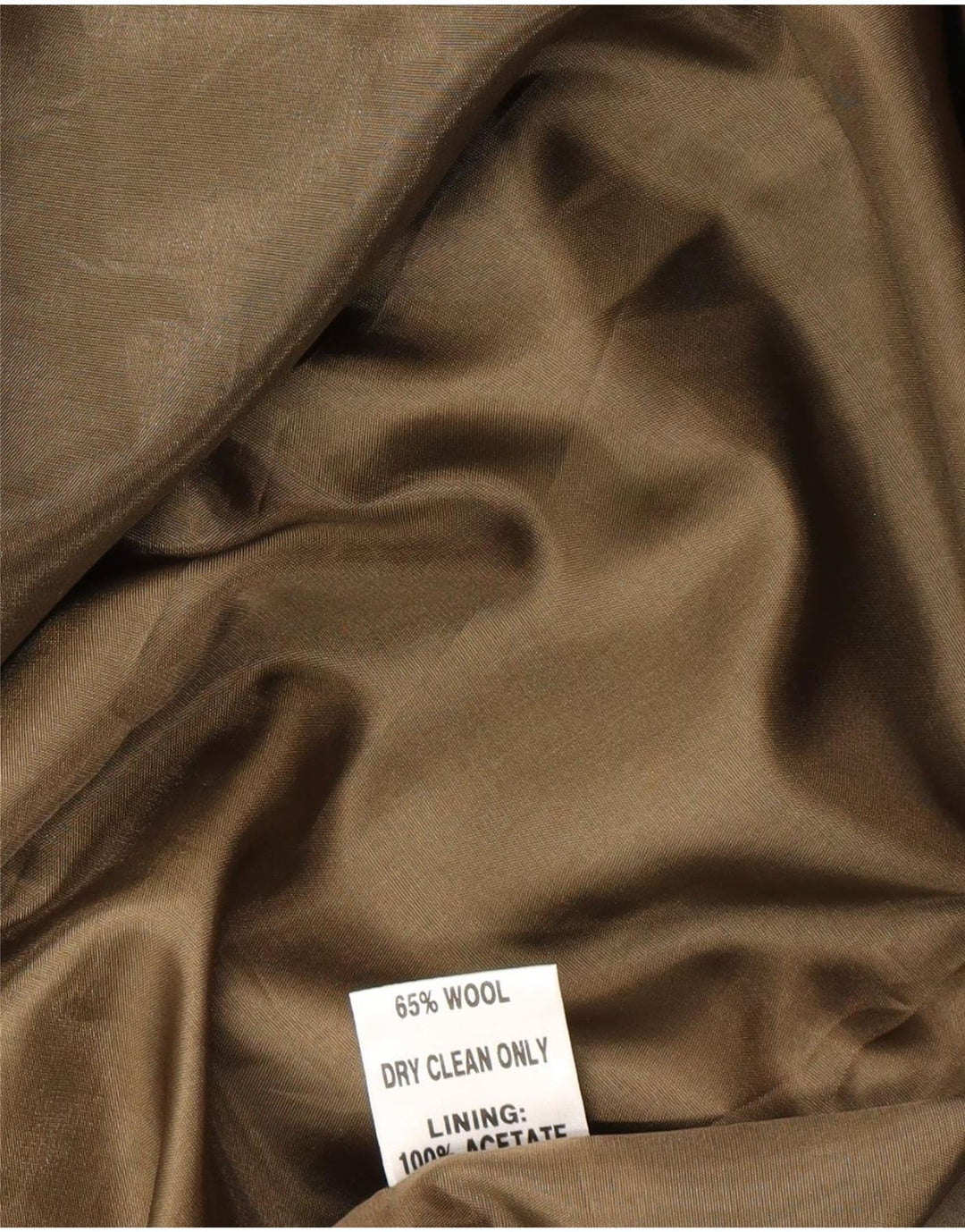 Guld af Michael H Dame Loose Fit Overfrakke UK 12 Medium Green Wool