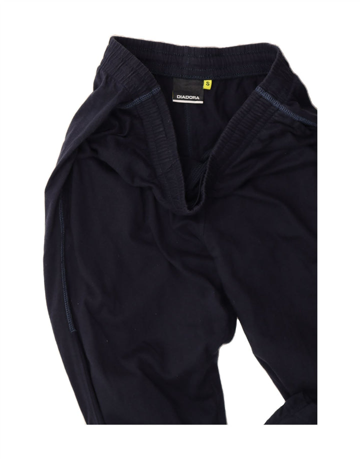 DIADORA Mens Tracksuit Trousers Small  Navy Blue Vintage Diadora and Second-Hand Diadora from Messina Hembry 