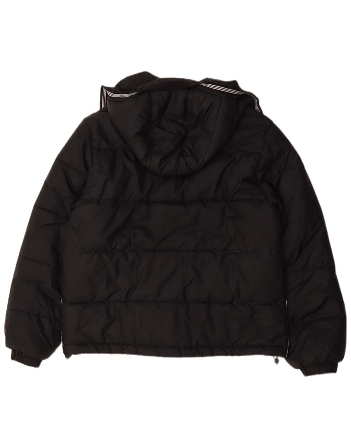 Adidas hættejakke til mænd mellem sort polyester