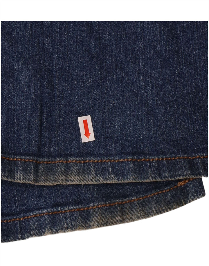 Dkny Dame Bootcut Jeans US 16 2XL W35 L32 Blå Bomuld