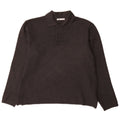 Zara Herre Polo Neck Jumper Sweater Medium Grå Viscose
