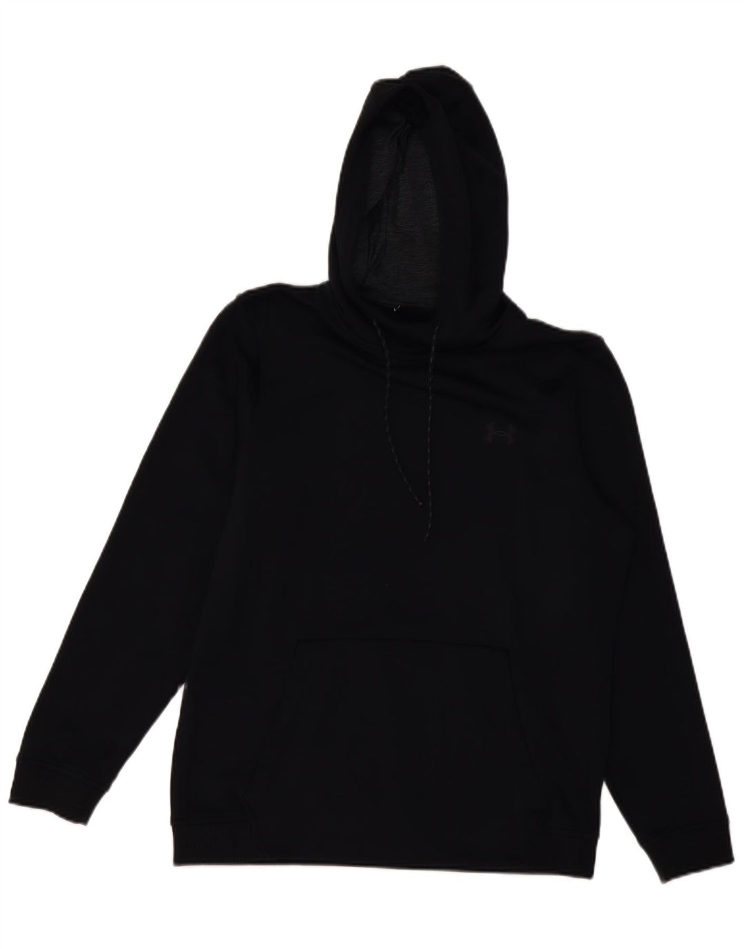 UNDER ARMOUR Dame Cold Gear Hoodie Jumper UK 16 Large Black