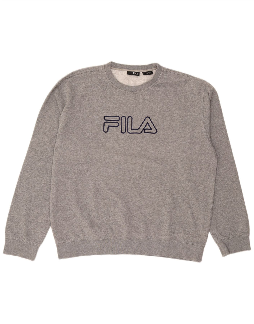Fila Herre grafisk sweatshirt XL Grå Flecked
