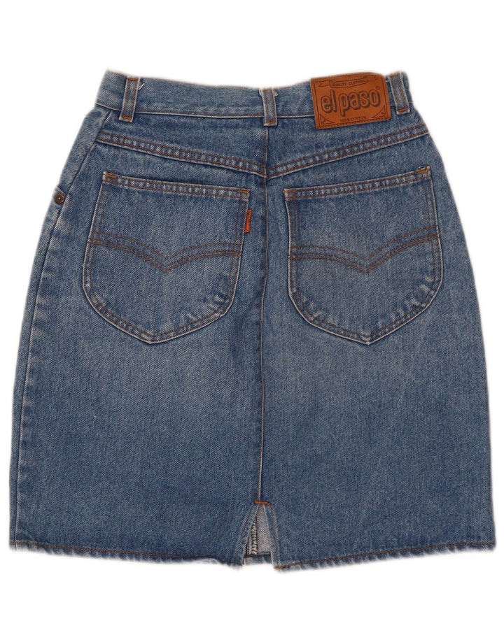 El Paso denimnederdel til kvinder W24 XS Blå