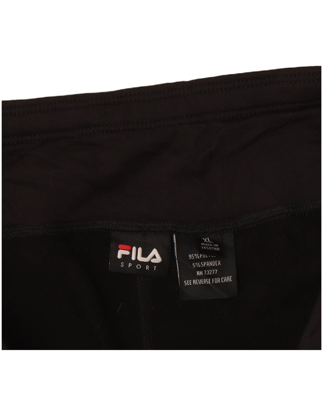 Fila Dame Leggings UK 18 XL Sort Polyester