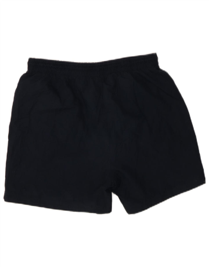 REEBOK Sportsshorts til kvinder UK 14 Large Navy Blue Polyester