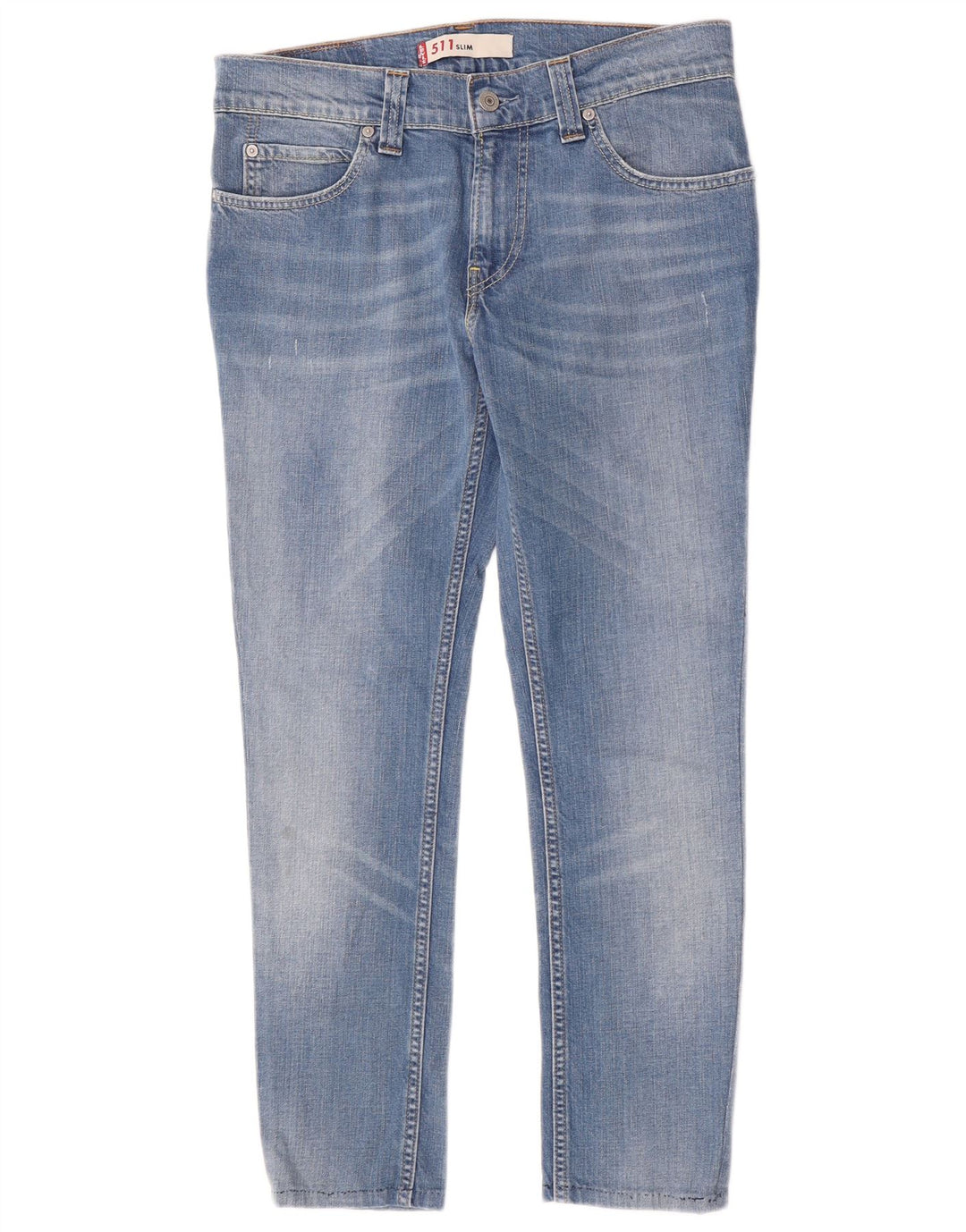 Levi's Dame 511 Slim Jeans W32 L26 Blå Bomuld