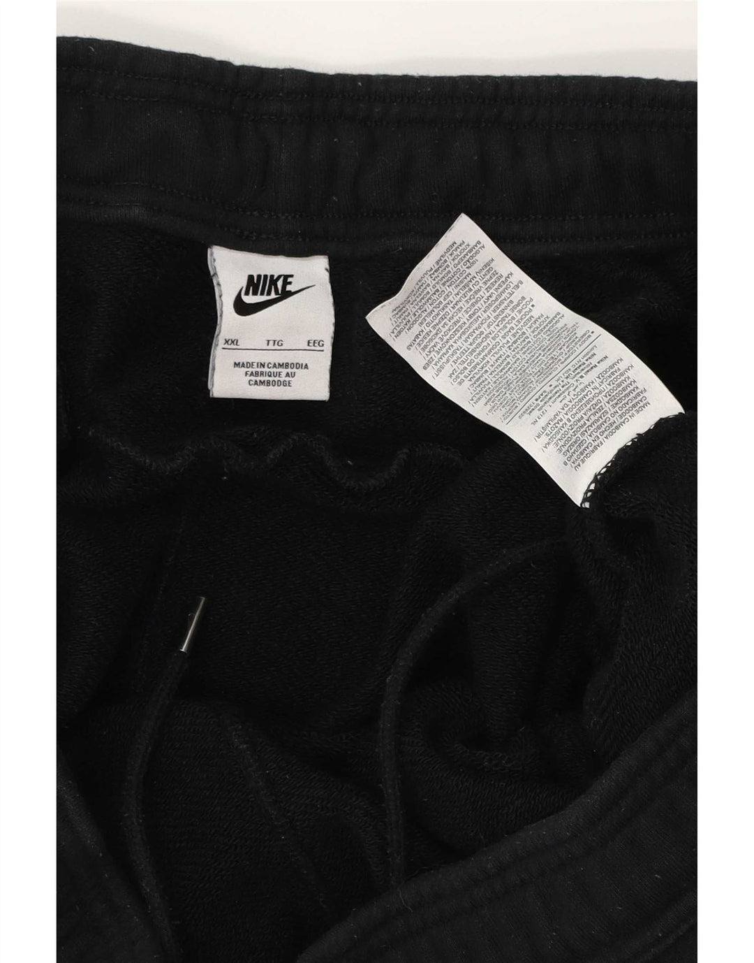 Nike træningsdragt til mænd Joggers 2XL sort bomuld