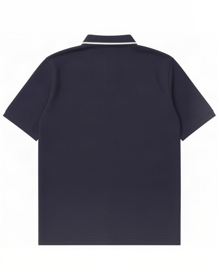 Umbro Herre Polo Shirt XL Navy Blue Polyester