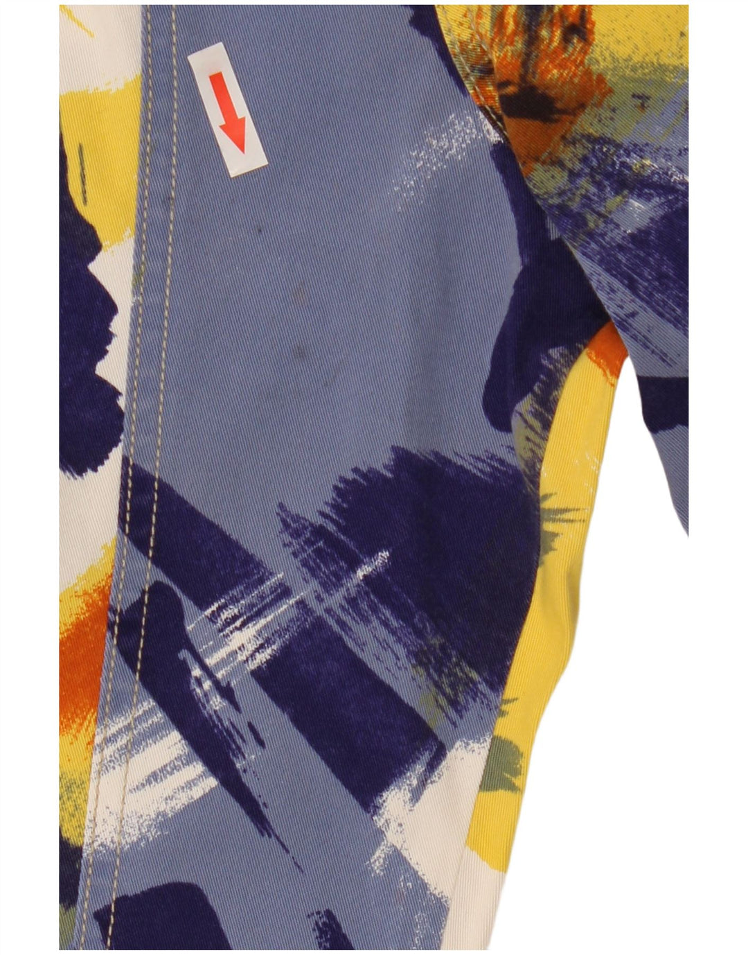 Jeckerson Bermuda Shorts til kvinder W33 Medium Flerfarvet Tie Dye Bomuld