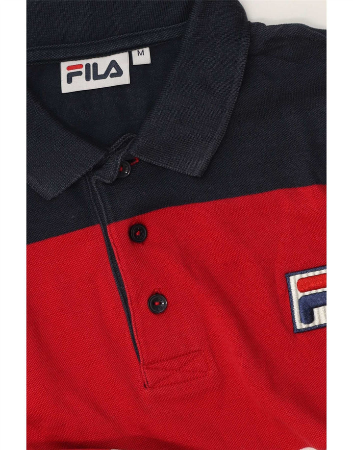 Fila Polo Shirt til mænd Medium Flerfarvet Colourblock