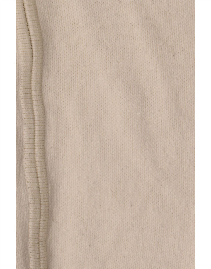 Marks & Spencer Dame Stretch Cardigan Sweater UK 16 Large White