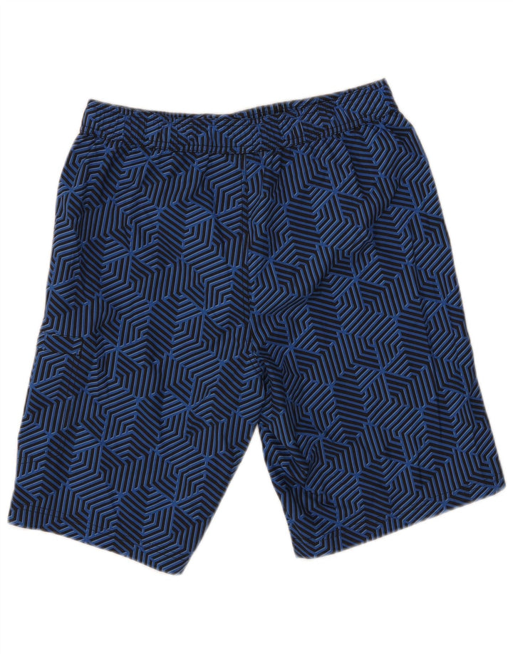 Mountain Warehouse Herre badeshorts Små blå geometrisk polyester