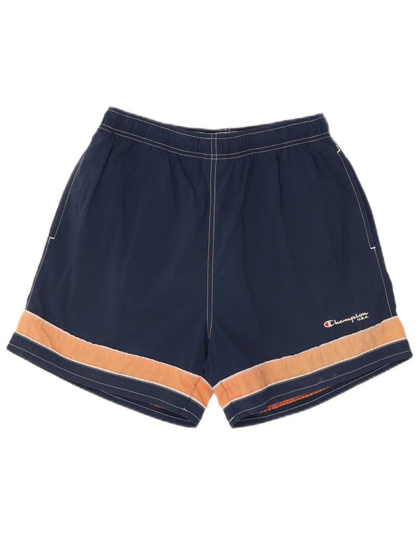 Champion Herre svømmeshorts Large Navy Blue Colourblock