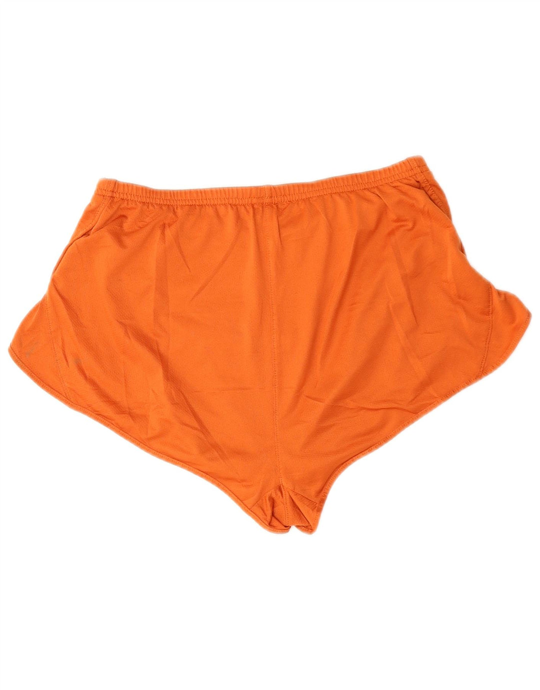 NIKE sportsshorts til kvinder UK 12 Medium Orange Polyester