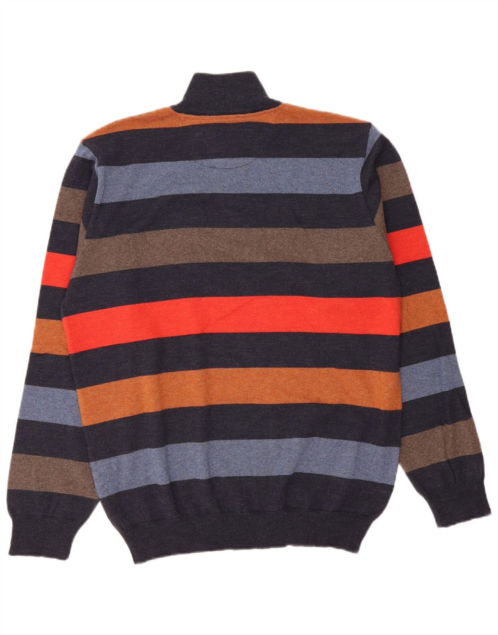 Paul & Shark Herre Yachting Zip Neck Jumper Sweater Stor Flerfarvet
