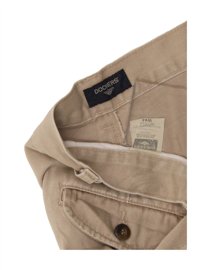 DOCKERS Mens Pegged Chino Shorts W44 2XL Beige Cotton Vintage Dockers and Second-Hand Dockers from Messina Hembry 