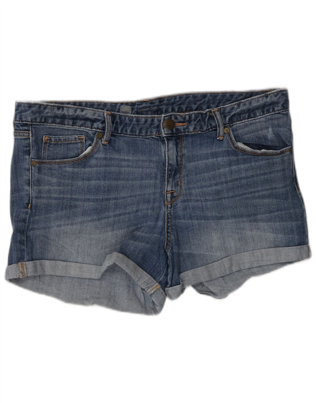 MOSSIMO denimshorts til kvinder W37 XL Blå