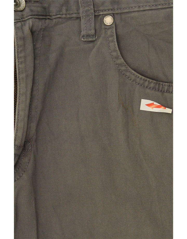 Vans Herre Casual Shorts W34 Large Grå Bomuld