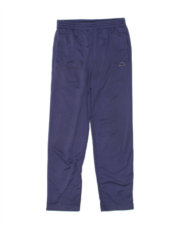 KAPPA Mens Tracksuit Trousers Small Navy Blue Polyester Vintage Kappa and Second-Hand Kappa from Messina Hembry 