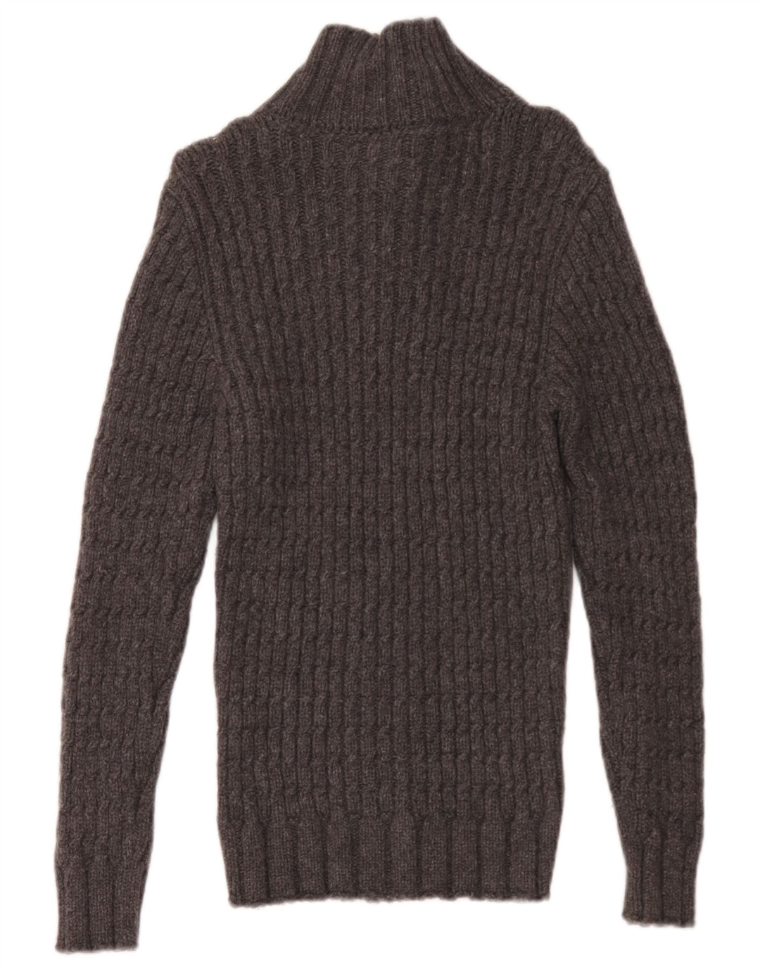 Alpha Massimo Rebecchi Herre Button Neck Jumper Sweater IT 48 Medium Grey