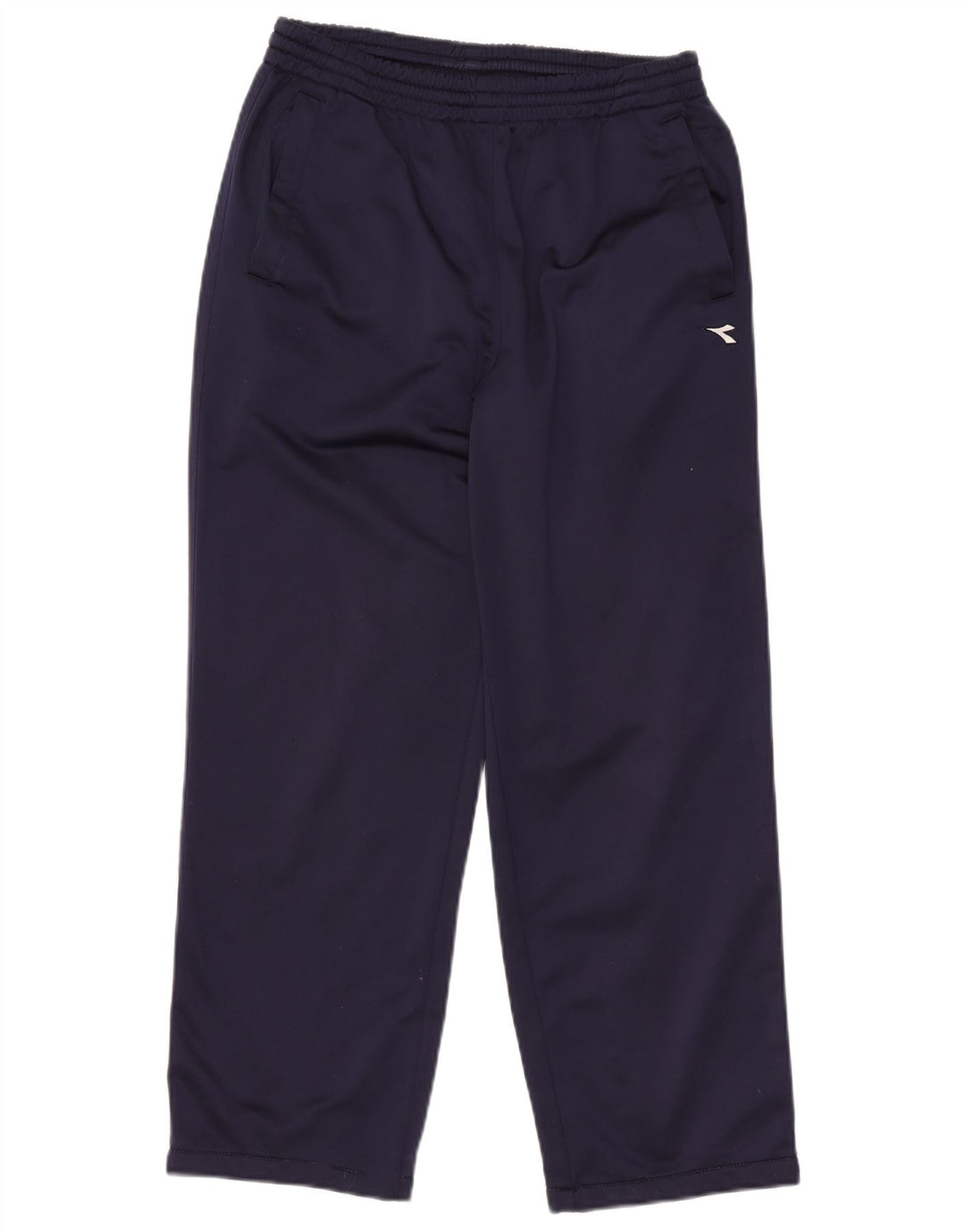 DIADORA Træningsdragt bukser til kvinder UK 16 Large Navy Blue Polyester