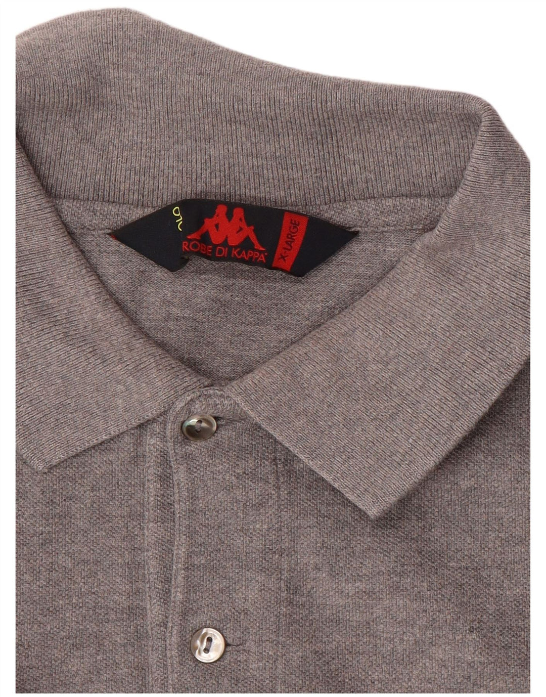 Kappa herre poloshirt XL Grå