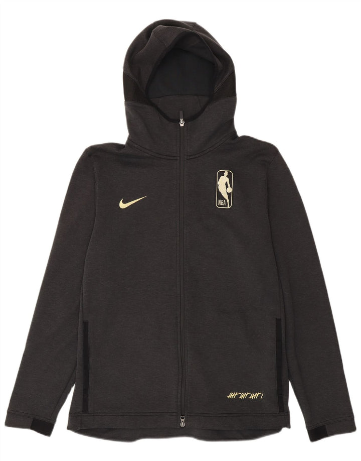 NBA Herre NBA Grafisk Hættetrøje Sweater med lynlås Stor Grå Colourblock Polyester