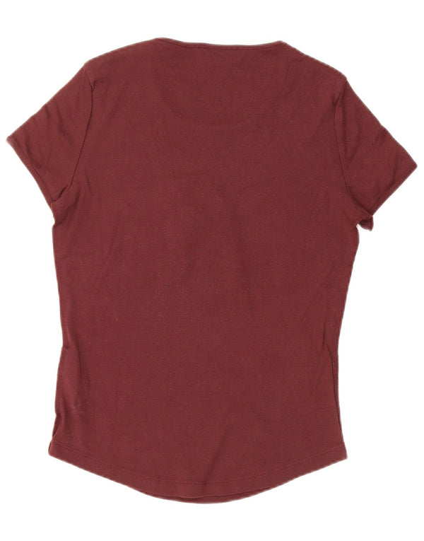 Dame grafisk T-shirt top UK 14 Large