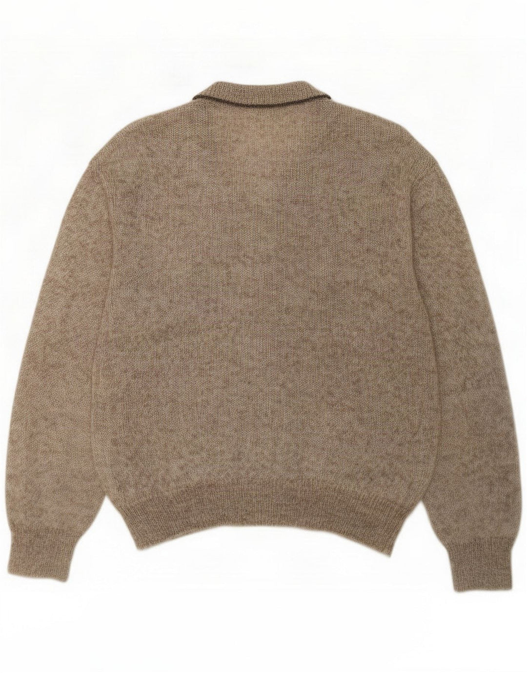 Berluti Dame Grafisk Cardigan Sweater IT 44 Large Beige