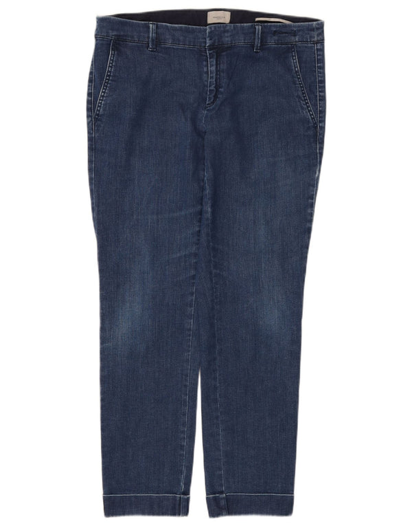 Marella Dame Slim Jeans UK 12 Medium W32 L27 Blå Bomuld