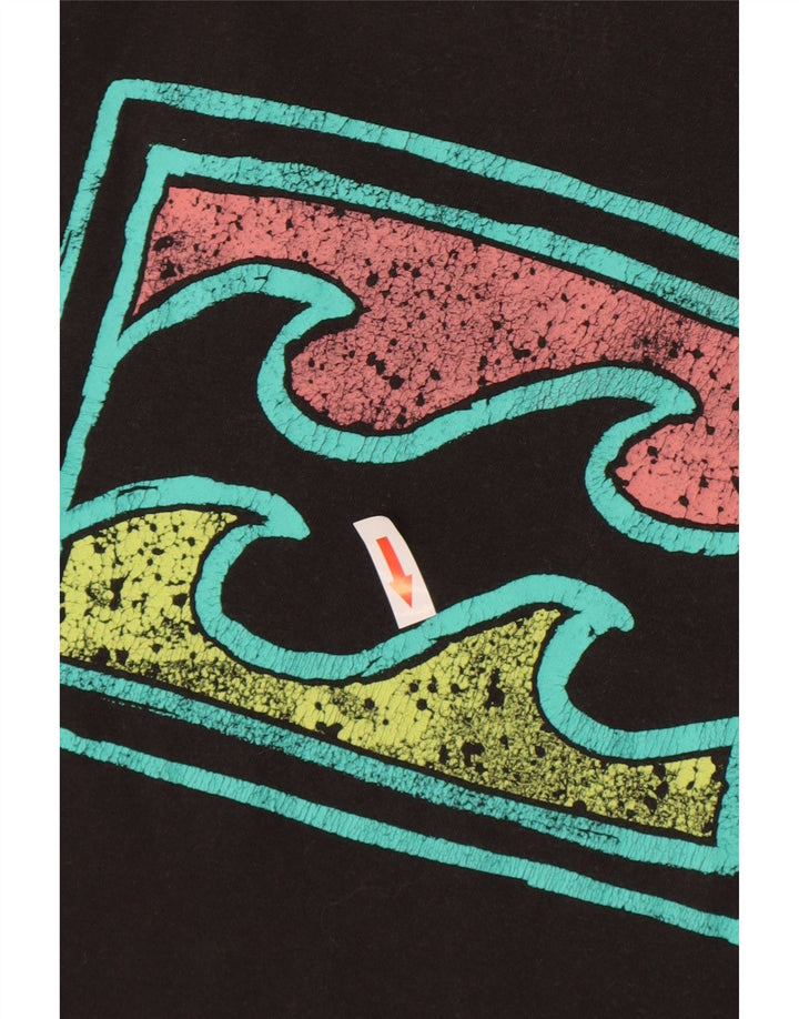 Billabong Herre Grafisk Vest Top Medium Sort Bomuld