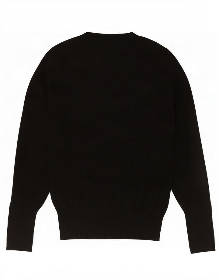 Zara Dame sweater med rund hals DK 10 Lille sort viskose