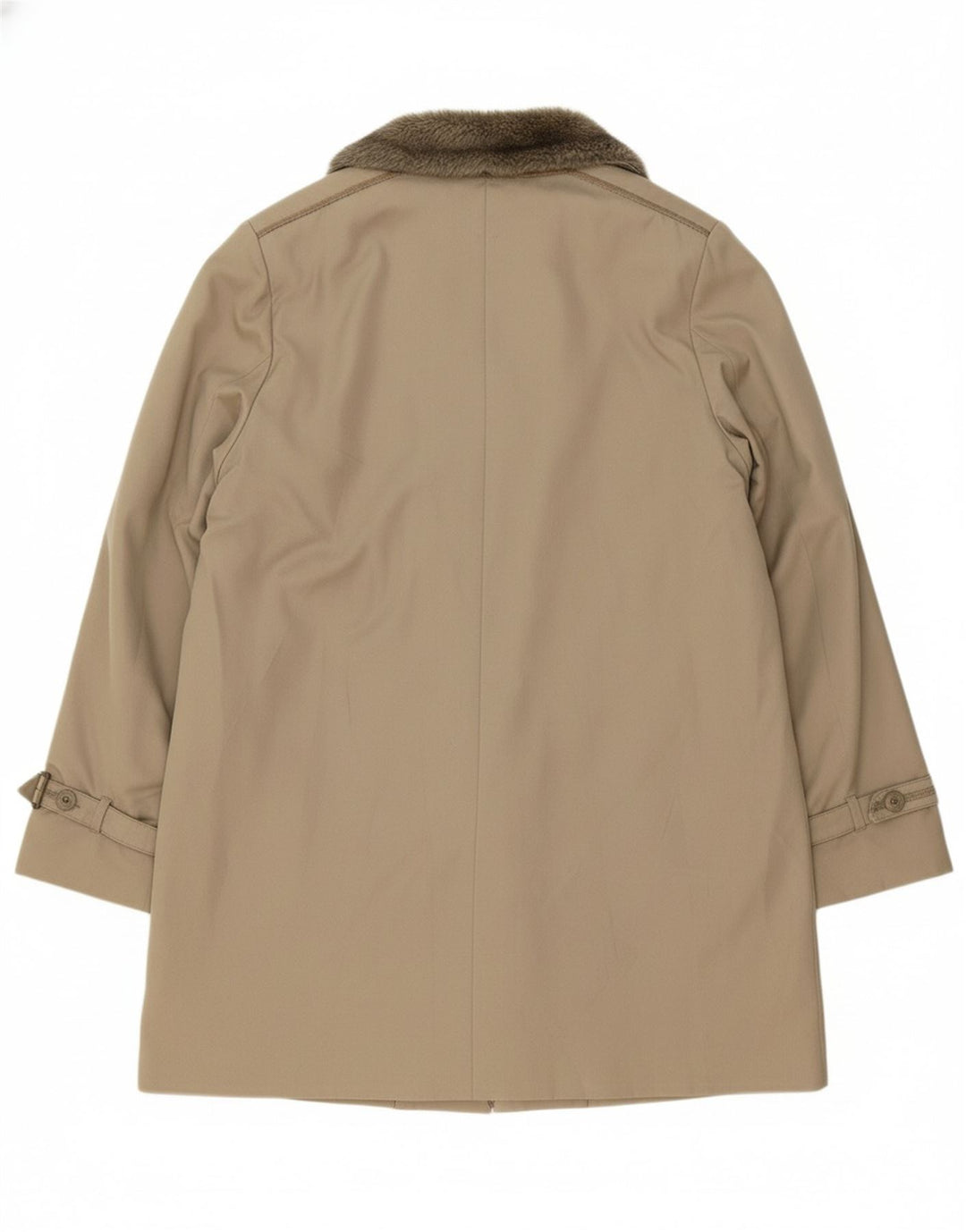 DANNIMAC Womens Overcoat UK 16 Large Beige