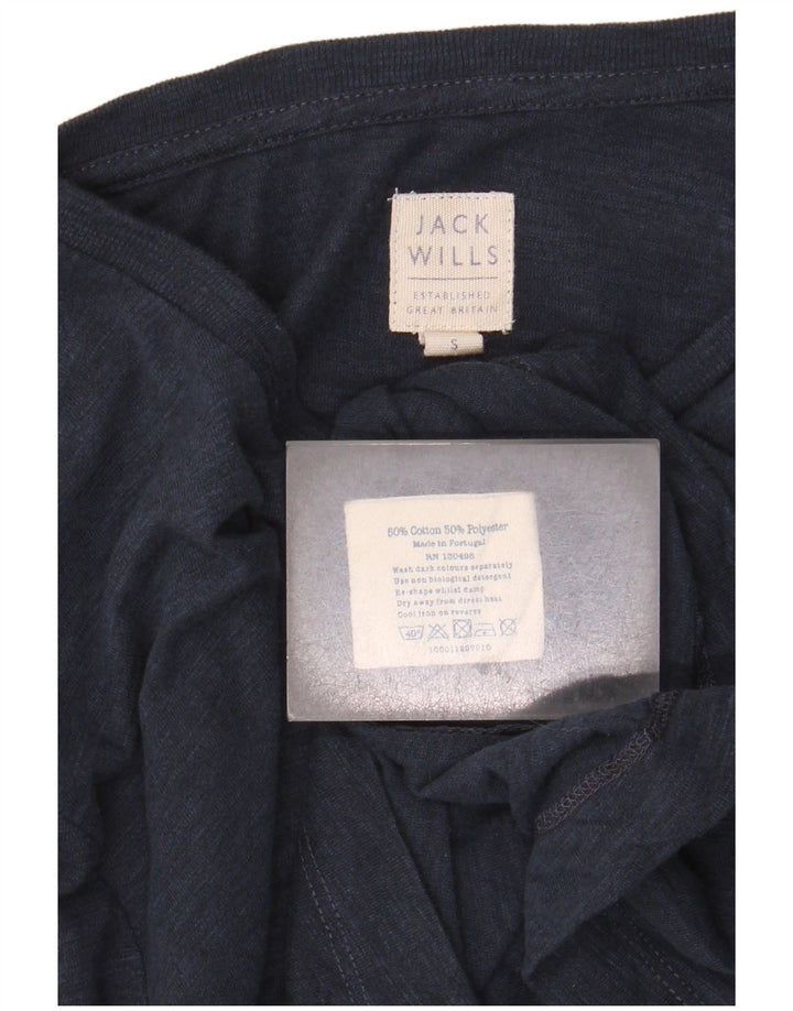 Jack Wills herre top langærmet lille marineblå bomuld