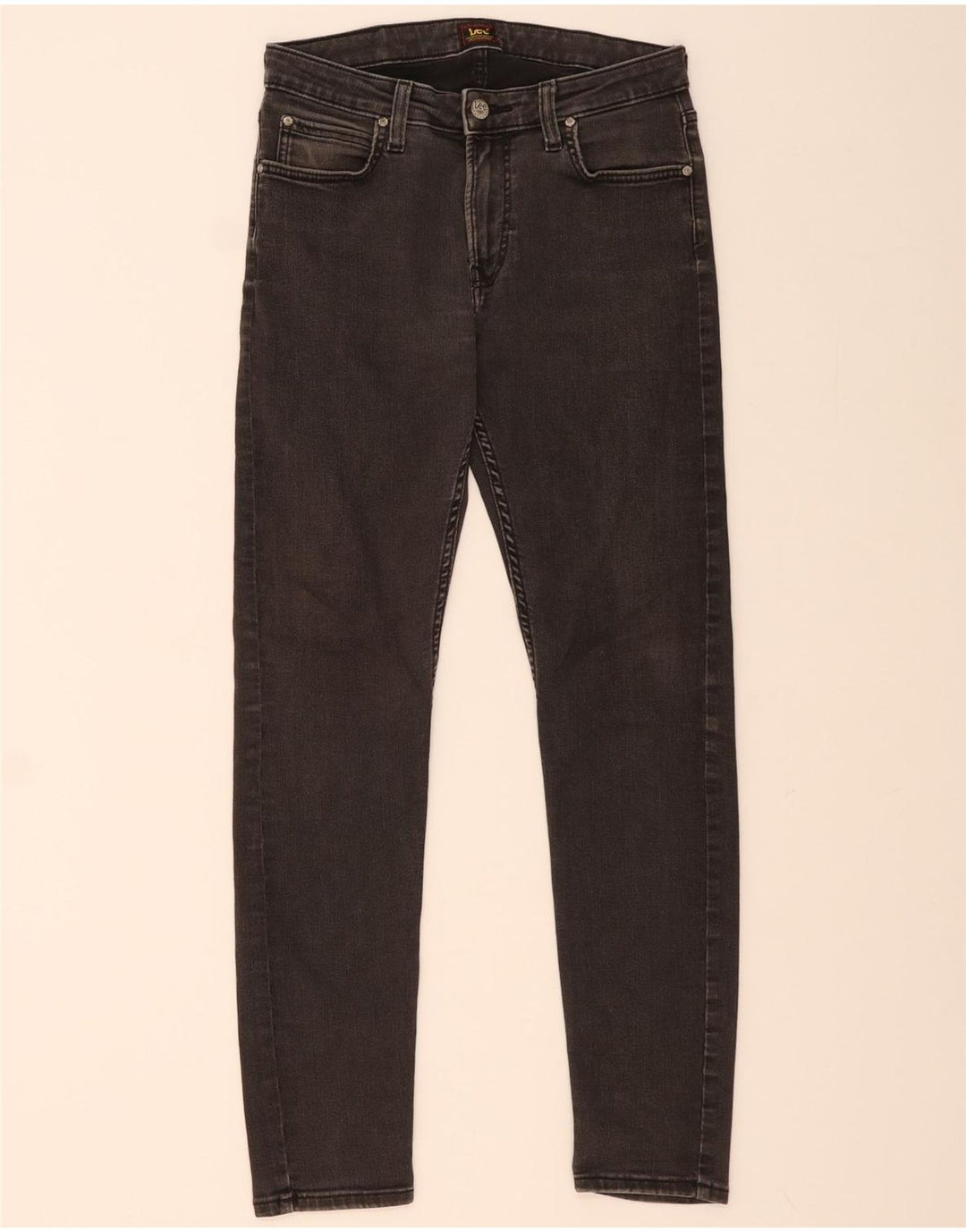 Lee Dame Malone Skinny Jeans W31 L32 Sort Bomuld