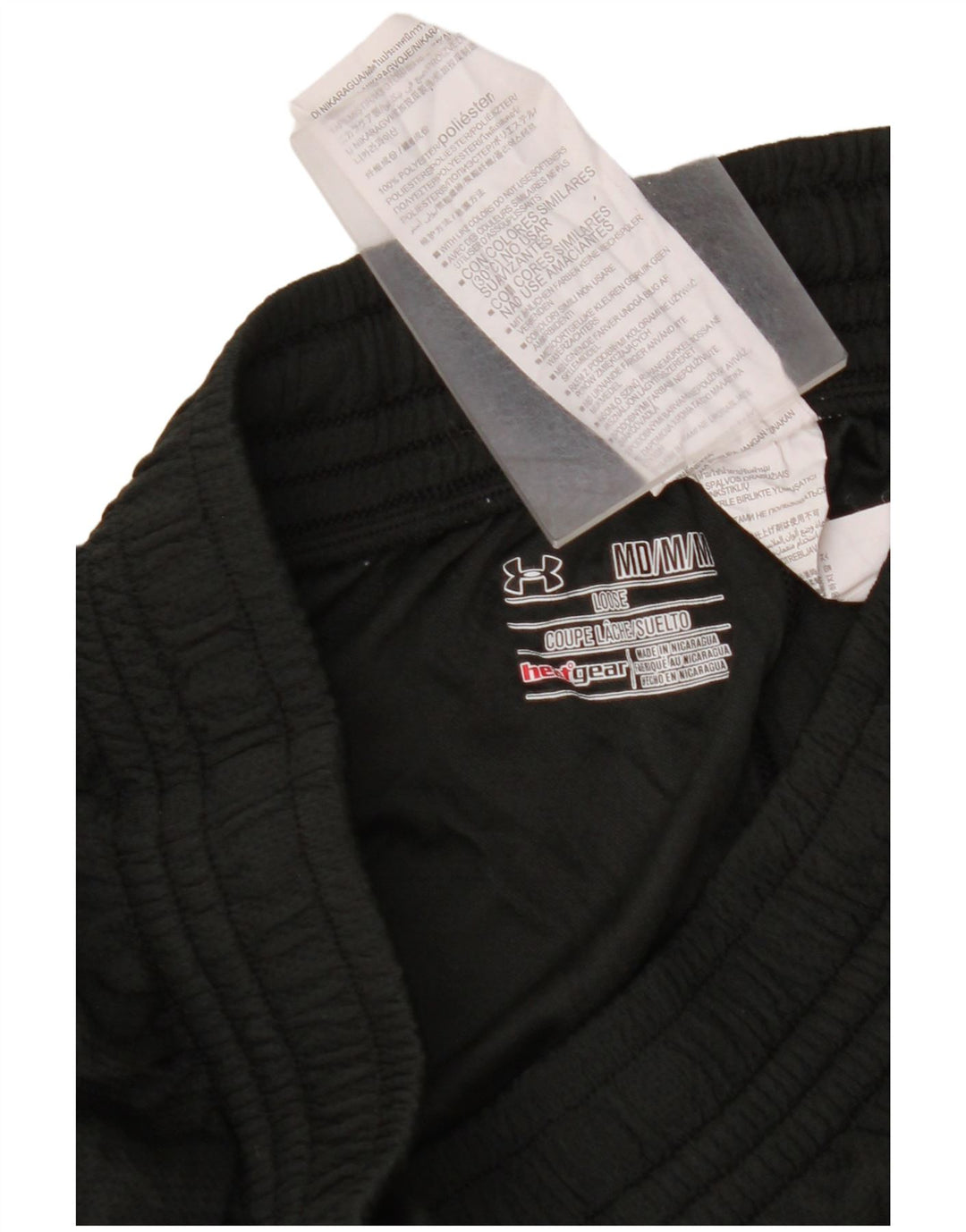 UNDER ARMOUR Herre Heat Gear Sportsshorts Medium Sort Colourblock