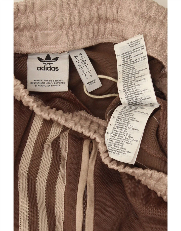 Adidas Træningsdragtsbukser til mænd Small Brown Colourblock Polyester