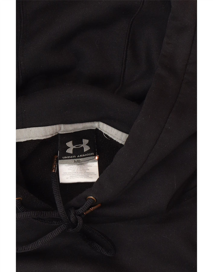 UNDER ARMOUR Herre grafisk hættetrøje Jumper Medium Sort Polyester