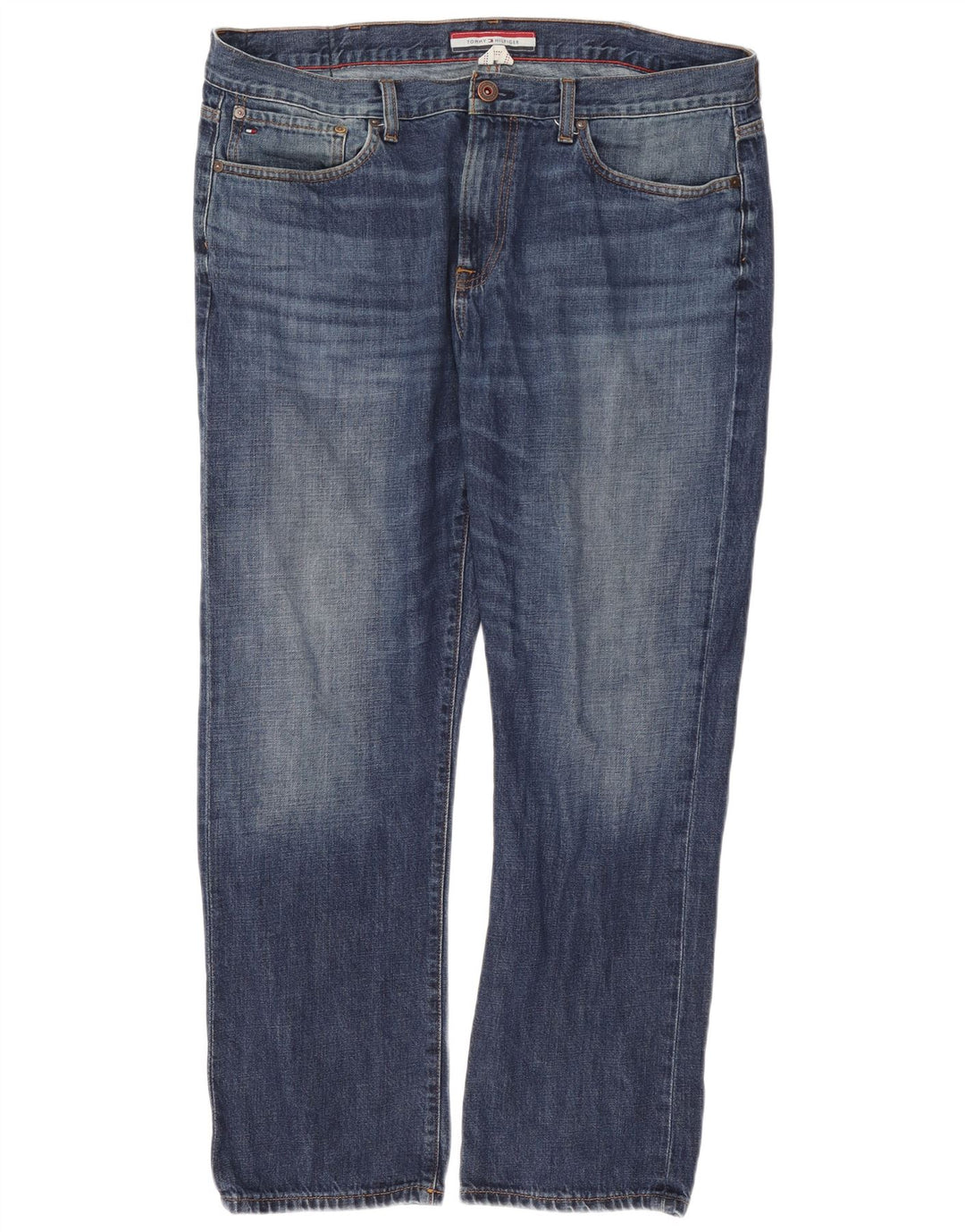 Tommy Hilfiger Straight Jeans til mænd W38 L30 Blå