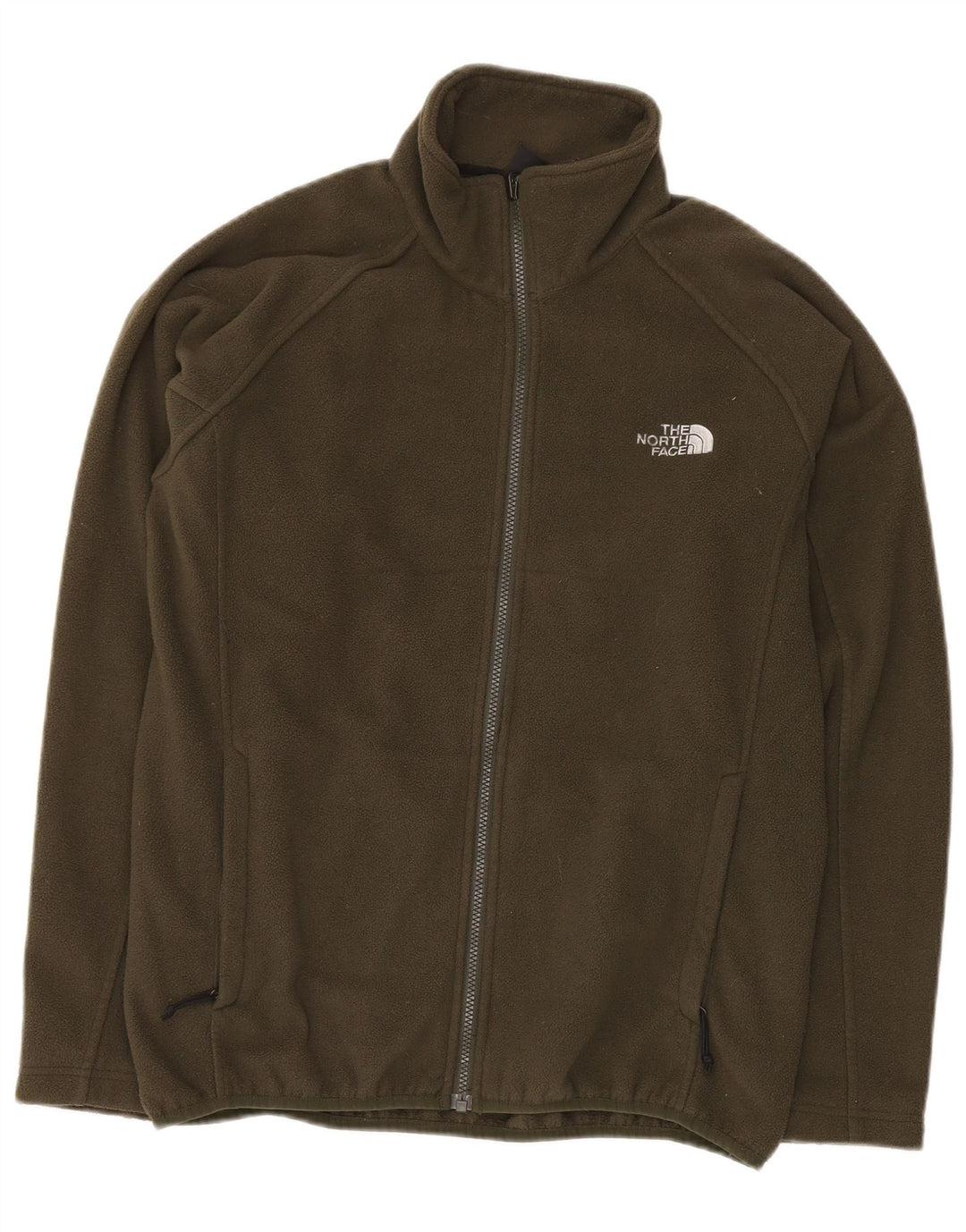 THE NORTH FACE Fleecejakke til mænd UK 36 Lille Khaki Polyester